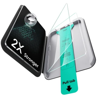 【ESR 億色】iPad Pro 13英吋 2024/2025 高清鋼化玻璃膜保護貼-2片裝-贈除塵秒貼書本盒