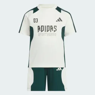 【adidas 愛迪達】SPORTSWEAR 運動套裝 吸濕排汗 童裝 KC5980