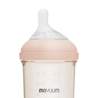 【MOYUUM】mov.aa圓口偏心奶瓶 經典款 250ml(3m+)