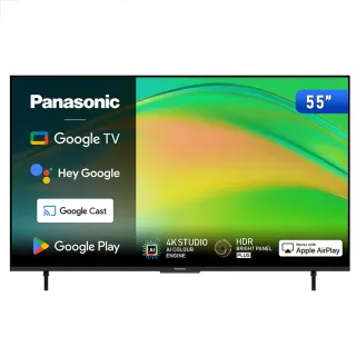 【Panasonic 國際牌】55型4K HDR Google TV聯網顯示器 無視訊盒(TN-55W80BGT)