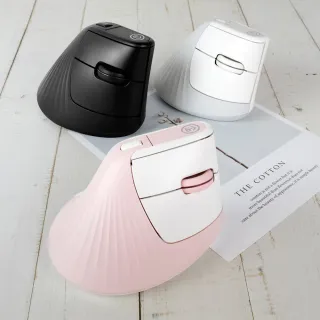 【aibo】2.4G無線 人體工學直立式靜音滑鼠(USB/Type-C雙介面)