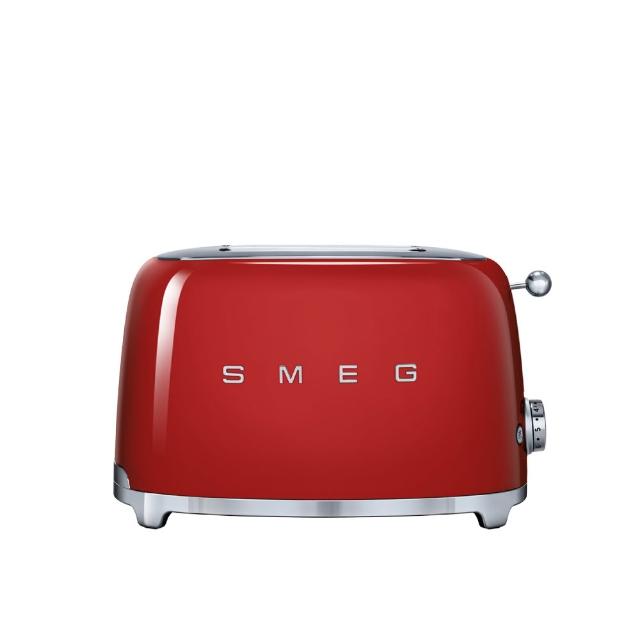 【SMEG】2片式烤麵包機-魅惑紅(TSF01RDUS 公司貨)