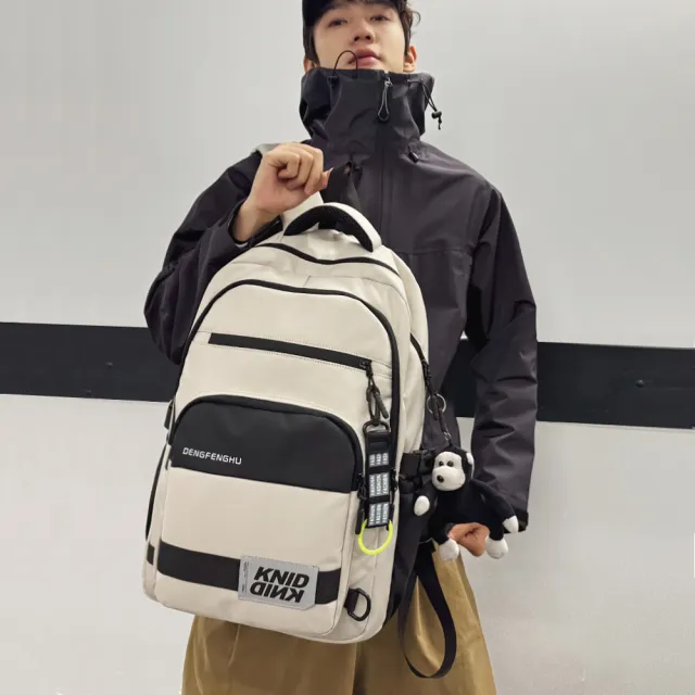 【MoodRiver】雙11 多口袋大容量 多款可選 背包 防潑水機能 後背包(登機包 登山背包 電腦包 筆電