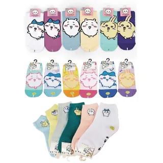 【童鞋城堡】吉伊卡哇 童襪/女襪 台灣製造 CW02.CW07.CW08(6雙入-15-25cm)