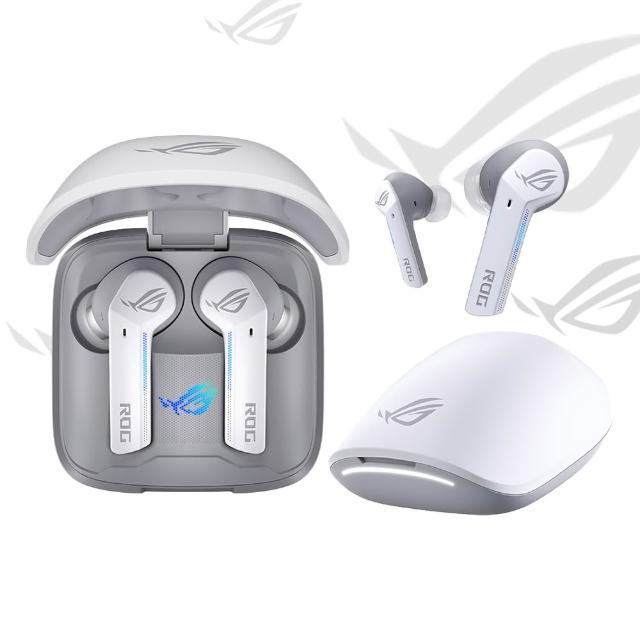 【ASUS 華碩】ROG Cetra True Wireless 真無線藍牙耳機(白色)