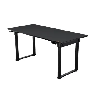 【COUGAR 美洲獅】E-GRAV 160 電動升降電競桌(自行組裝/雙馬達/兩組高度記憶)