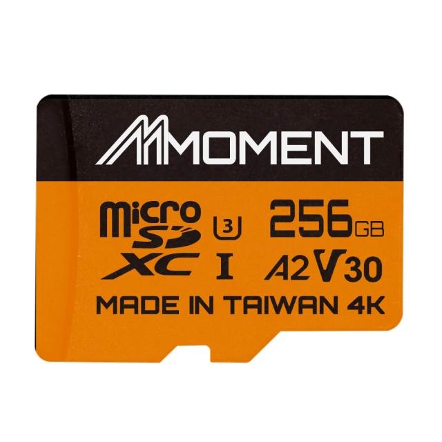【Moment】MicroSD SDXC UHS-I MM23 Normal A2V30 256GB記憶卡(256G A2 V30)