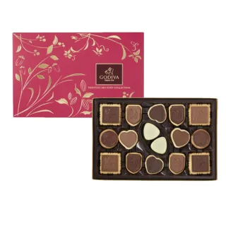 【GODIVA官方直營】特選巧克力餅乾禮盒32片裝(生日禮、情人節、新年)