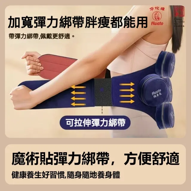 【Hwato 华佗牌】贈黃銅艾灸罐-艾灸罐套裝-四聯(艾灸儀 艾灸罐 艾灸盒 艾灸器具)
