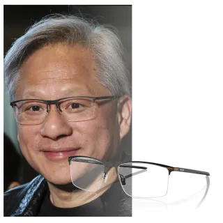 【Oakley】Tie bar 0.5 黃仁勳配戴款 鈦金屬 金屬鏡框 光學鏡框(OX5140 01 、03 56mm)