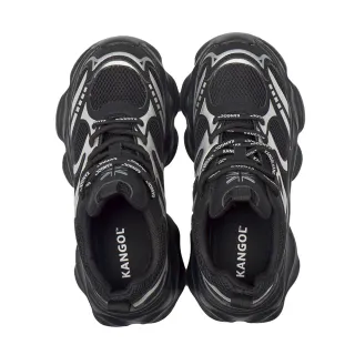 【KANGOL】英國袋鼠街頭厚底增高休閒運動鞋(厚底增高/Q彈防滑)