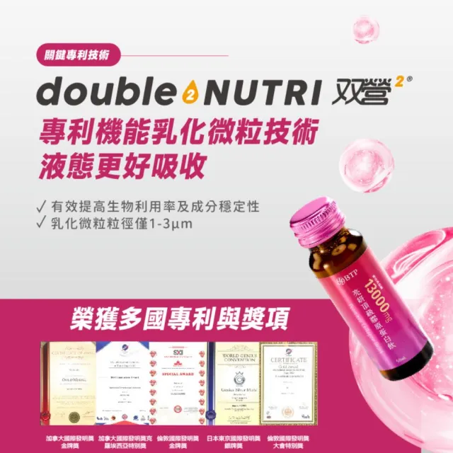 【BTP】亮妍頂級膠原蛋白飲 1盒(10入/盒-日本NIPPI膠原蛋白/燕窩酸/Q10/山竹發酵物/神經醯胺)