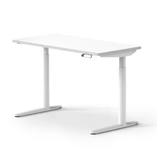 【MOTTI】電動升降桌｜Poka 2 120x60cm 高承重雙馬達 直覺操控 安全防壓(書桌/辦公桌/工作桌)