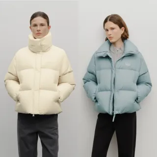 【MARITHE FRANCOIS GIRBAUD】官方旗艦 織紋寬領羽絨外套(多款任選)