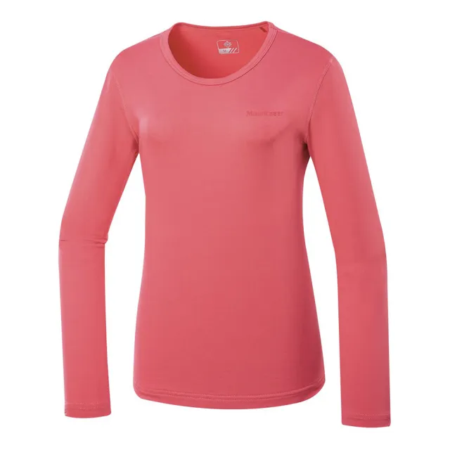 【Mountneer 山林】女Polygiene抗菌保暖衣-S-2L-52K02(保暖/女款/休閒)