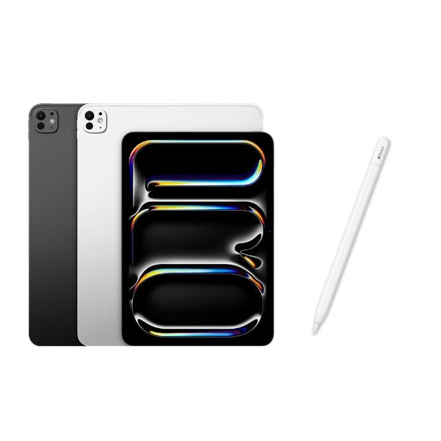 【Apple】2025 iPad Pro M5晶片/13吋/WiFi/512G 平板電腦(Apple Pencil USB-C組)