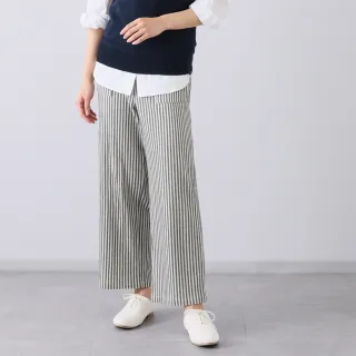 【VERTEX】日本百貨舒適純棉直條長褲-B