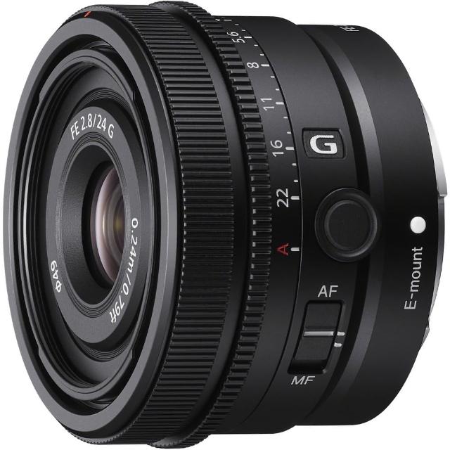  SONY 索尼 SEL24F28G 是一款專業廣角定焦鏡頭，專為 Sony E-mount 相機設計，提供 f/2.8 大光圈與優異解析度，適合風景、人像與街拍攝影。公司貨正品保證，輕巧便攜，捕捉每刻細膩影像，提升您的創作靈感。 