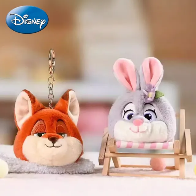 【Disney 迪士尼】動物方城市系列茱蒂尼克掛飾 吊飾 鑰匙包(兒童禮物)