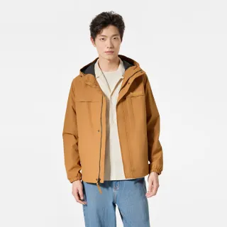 【Timberland 官方旗艦】男款小麥色Benton防水外套(A695WP47)