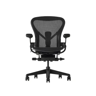 【Herman Miller】ystore雅浩家具 Aeron 3.0 尊爵款 尊爵黑/A尺寸(特殊款式新品出清/老闆椅、辦公椅)