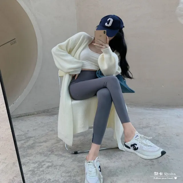 【AS 梨卡】女裝 針織外套 綿羊絨 毛衣外套 寬鬆外套 長版外套 顯瘦外套 保暖外套DR204(針織外套 毛衣外套)