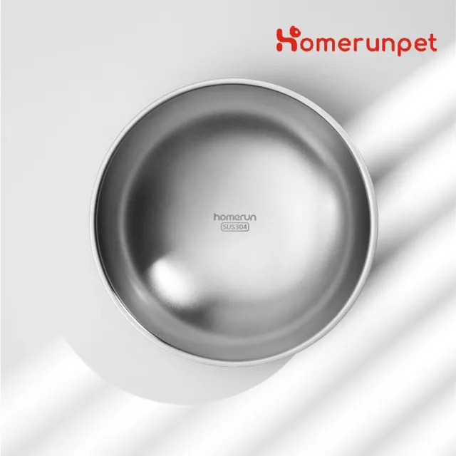 【HomeRun 霍曼】寵物智能餵食器 不鏽鋼碗 4L(原廠保固一年)