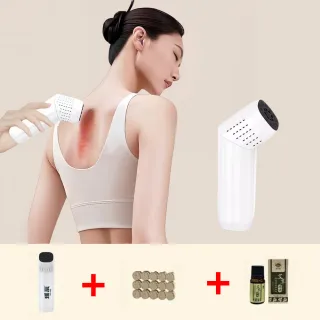 【YAOCHEN 瑤辰】贈艾柱+精油-艾灸刮痧美容儀(艾灸儀 艾灸刮痧儀 刮痧美容儀)