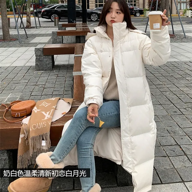 【巴黎精品】頂級真羽絨外套90%鴨絨羽絨衣秋冬外套保暖上衣大碼休閒女裝(舒適女外套4色n1lu17)