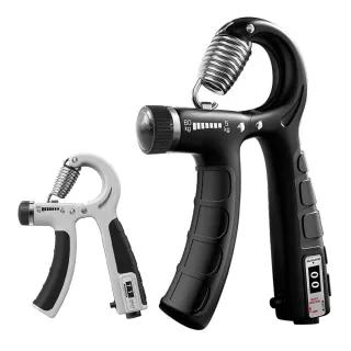 【YORI 優里】經典款 可計數握力器(可調60公斤 機械計數握力器 手腕訓練 練手力 運動健身器)