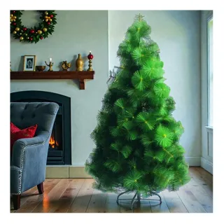 【摩達客】台灣製15尺/15呎 450cm 特級綠色松針葉聖誕樹 裸樹(不含飾品/不含燈/本島免運費)