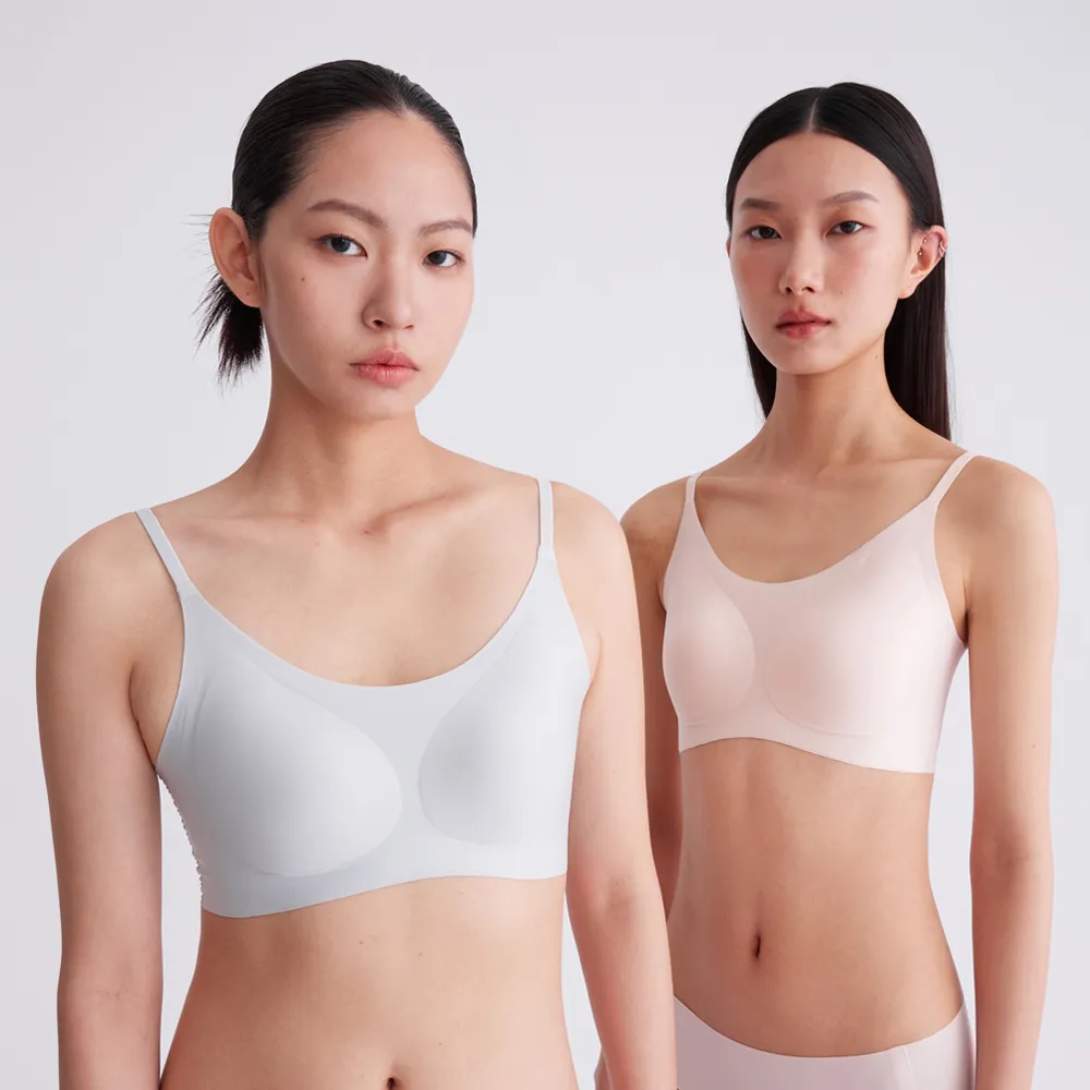 【24HRS】經典款親膚無痕內衣-細肩款/寬肩款多色任選(無鋼圈內衣 女內衣 女內著 背心式)