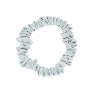 【L. ERICKSON 官方旗艦】迷你真絲純色大腸圈 〈嬰兒藍〉