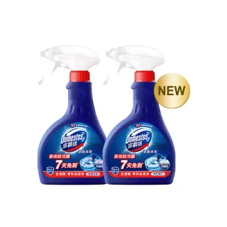 【Domestos 多霸道】強效抗汙潔廁泡泡 330g(薄荷香/玫瑰香)