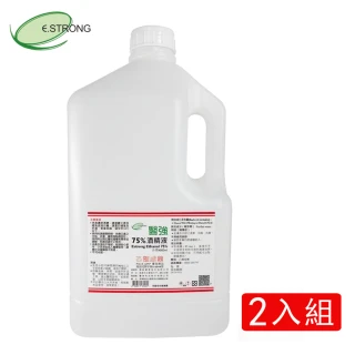 【醫強/唐鑫/克司博】75%潔用酒精4Lx2桶組(4000mlX2桶)