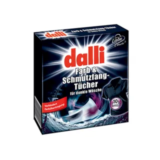 【Dalli】神奇洗衣吸色紙-深色加強10片(吸色片/吸色布/防染色)