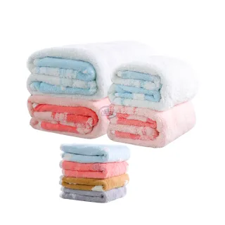 【百鈴】Aqua日式柔軟蓬鬆銀離子抗菌除臭毛浴巾8件組(毛巾/浴巾/方巾/擦髮巾/包頭巾)