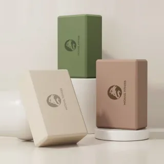 【Michael Fitness 麥克健身】高密度50D 瑜珈磚 防滑EVA瑜珈磚 瑜珈枕頭(高密度50D 260G)