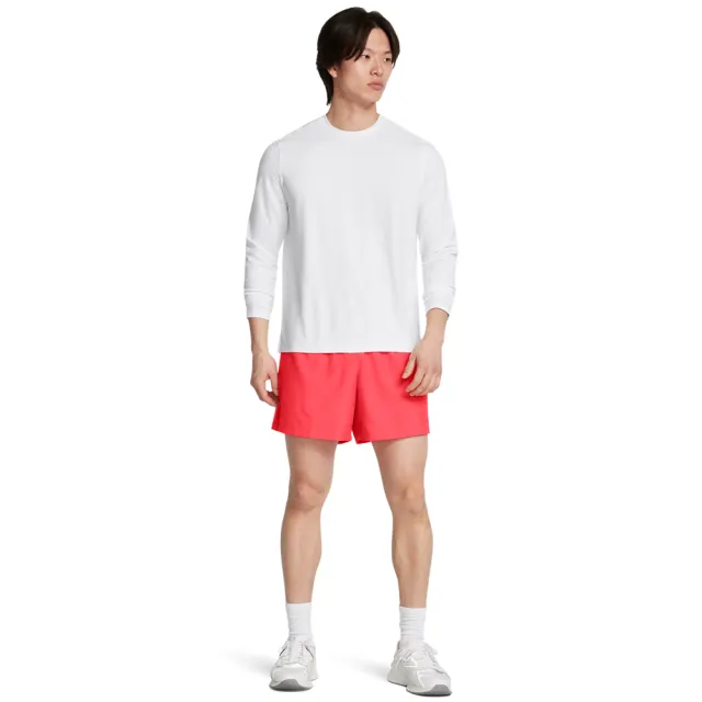 【UNDER ARMOUR】UA 男 Meridian 長袖T-Shirt_1386975-100(白色)