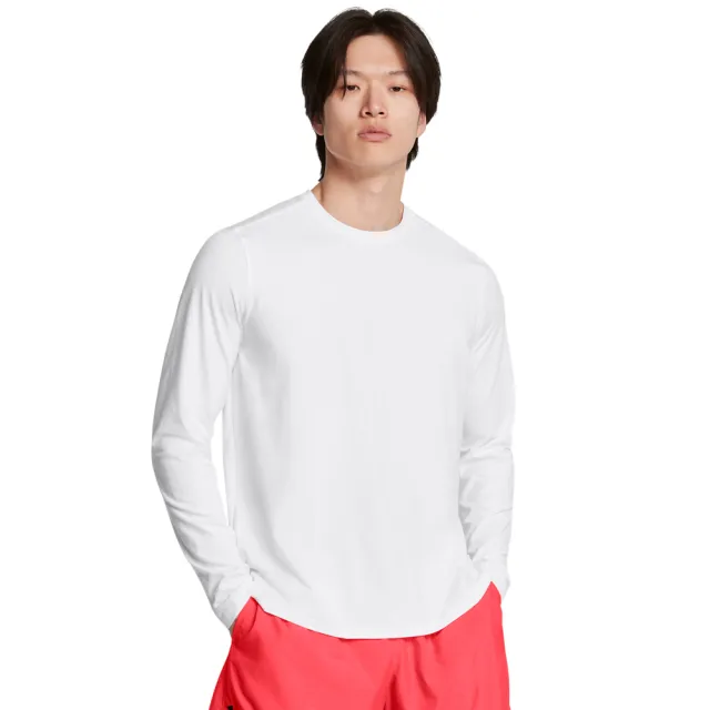 【UNDER ARMOUR】UA 男 Meridian 長袖T-Shirt_1386975-100(白色)