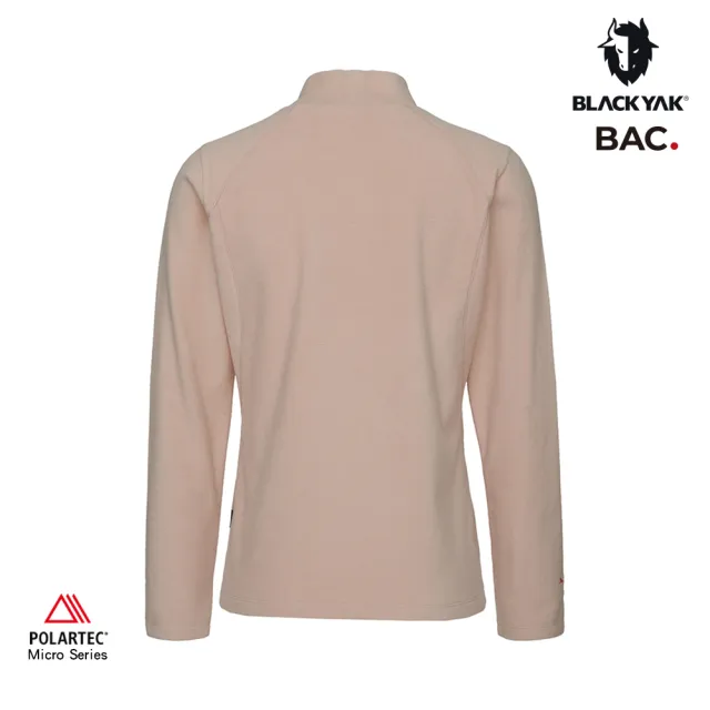 【BLACKYAK】女 POLARTEC小高領長袖上衣[二色可選]BYEB2WC702(秋冬 運動 小高領 刷毛 保暖衣 底層衣 女款)