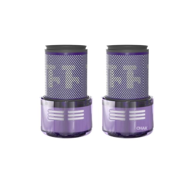 【CHAK】Dyson V12 高效HEPA濾網 戴森副廠耗材配件(適用SV20/SV34/SV35/SV44/SV46/SV49機型 2入組)