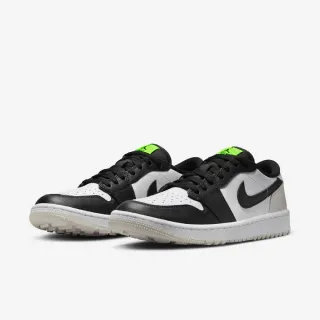 【NIKE 耐吉】高爾夫球鞋 Air Jordan 1 Low G 男鞋 防水鞋面 黑 白 休閒鞋 AJ1(DD9315-108)