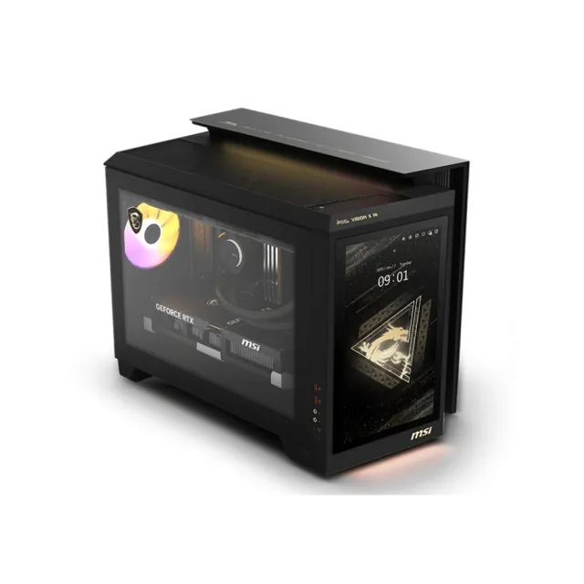 【MSI 微星】Ultra 9 RTX5090 AI電競電腦(MEG Vision X AI 2NVZ9-016TW/Ultra 9 285K/64G/2T SSD/W11P)