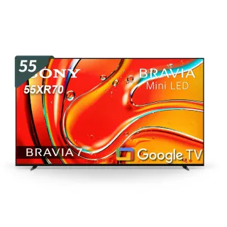 【SONY 索尼】BRAVIA 7 55型 XR Mini LED 4K HDR Google TV顯示器(Y-55XR70)