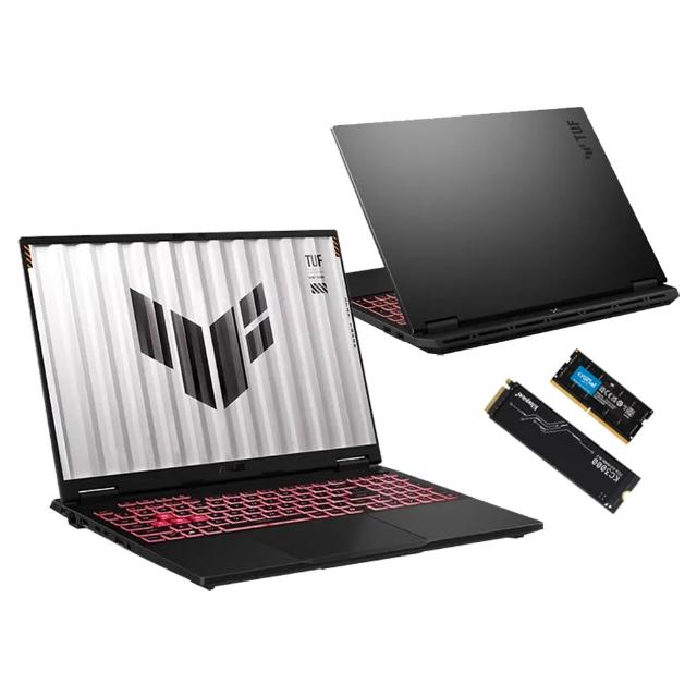【ASUS】升級16G+2TB組★16吋R9 GeForce RTX 5070 電競筆電(FA608PP-0071A8940HX/R9-8940HX/16G/512GB/W11)