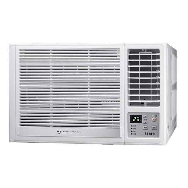 【SAMPO 聲寶】8-9坪急凍雙洗淨一級變頻右吹窗型冷暖空調(AW-RH50DC)