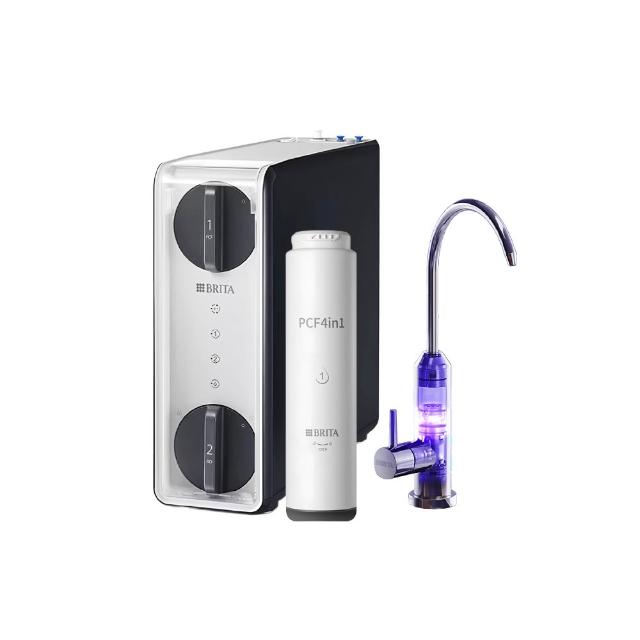 【BRITA】mypure GR1000 RO直輸淨水系統搭配 UVC滅菌龍頭(贈基本到府安裝服務)