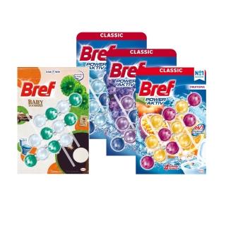 【Bref 妙力】懸掛式馬桶清潔球50g*3x3組(海洋/薰衣草/檸檬薄荷/葡萄柚清新 4款任選)
