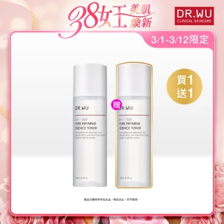 【DR.WU 達爾膚】杏仁酸毛孔緊緻化妝水150ML(2入組)